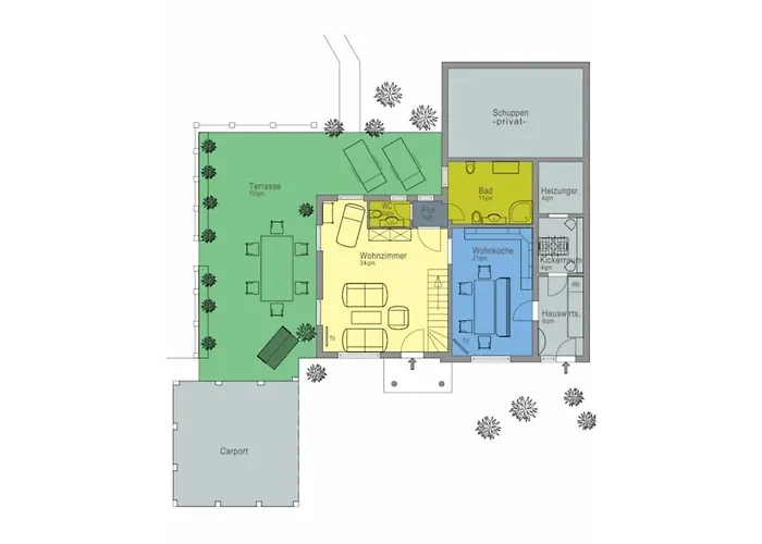 Dom wakacyjny With 3 Bedrooms