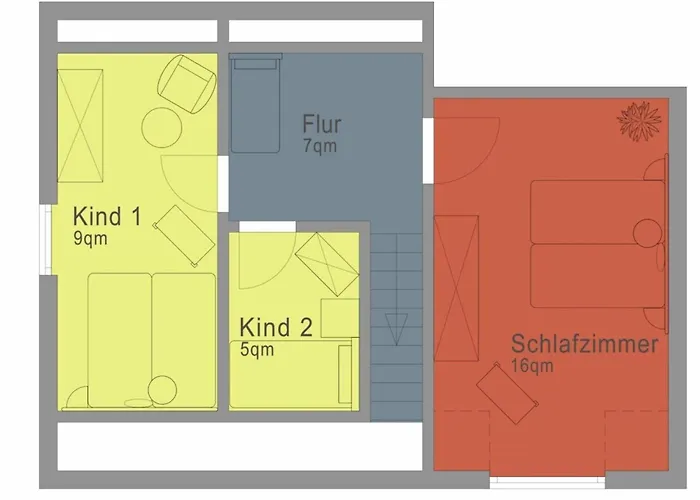 Dom wakacyjny With 3 Bedrooms Upgant-Schott